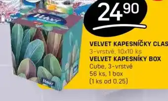 Flop VELVET Kapesníky box nabídka