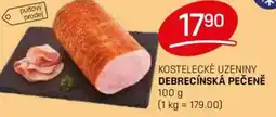 Flop Kostelecké uzeniny Debrecínská pečeně nabídka