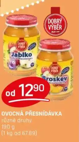 Flop Ovocná přesnídávka nabídka