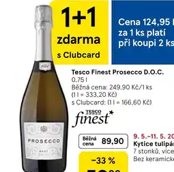 Tesco Tesco Finest Prosecco D.O.C. nabídka