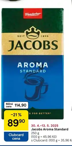 Tesco JACOBS Aroma Standard nabídka