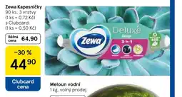 Tesco Zewa Kapesníčky nabídka