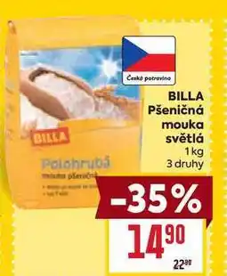 Billa BILLA Pšeničná mouka světlá 1 kg nabídka