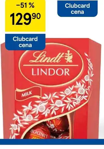 Tesco Lindt Lindor Pralinky nabídka