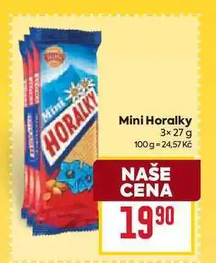 Billa Mini Horalky 3× 27 g nabídka