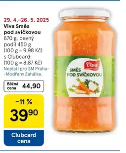 Tesco Viva směs pod svíčkovou nabídka