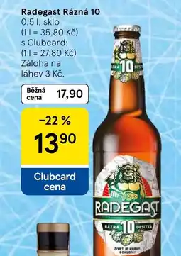 Tesco Radegast Rázná 10 nabídka