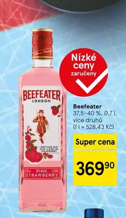 Tesco BEEFEATER nabídka
