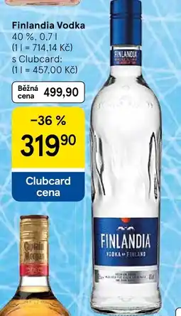 Tesco FINLANDIA Vodka nabídka