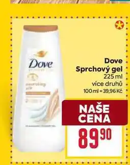 Billa Dove Sprchový gel 225 ml nabídka