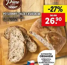 Lidl PĚTIZRNNÝ CHLÉB S KVÁSKEM, 400 g nabídka