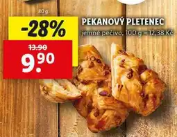 Lidl PEKANOVÝ PLETENEC, 80 g nabídka