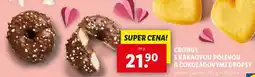 Lidl CRONUT S KAKAOVOU POLEVOU A ČOKOLÁDOVÝMI DROPSY, 95 g nabídka