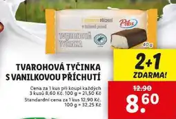 Lidl TVAROHOVÁ TYČINKA S VANILKOVOU PŘÍCHUTÍ, 40 g nabídka