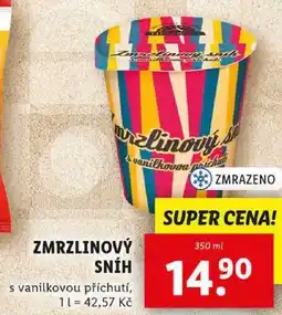 Lidl ZMRZLINOVÝ SNÍH, 350 ml nabídka