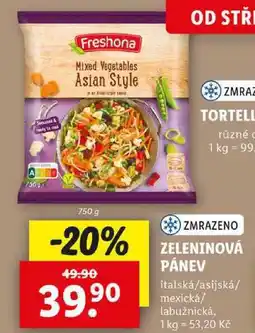 Lidl ZELENINOVÁ PÁNEV, 750 g nabídka