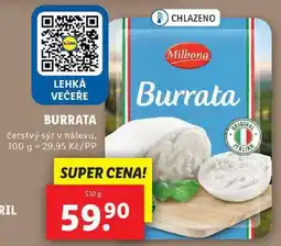 Lidl BURRATA, 510 g nabídka
