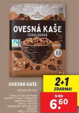 Lidl OVESNÁ KAŠE, 65 g nabídka