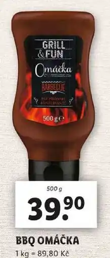 Lidl BBQ OMÁČKA, 500 g nabídka