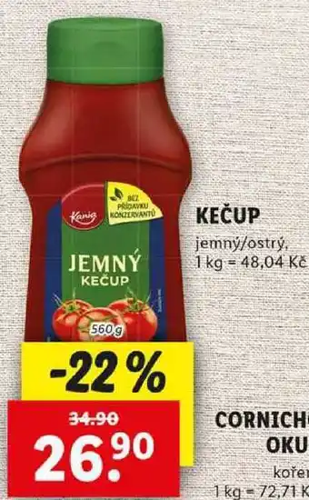 Lidl KEČUP, 560 g nabídka