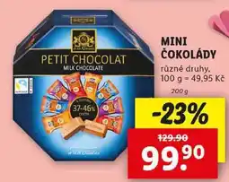 Lidl MINI ČOKOLÁDY, 200 g nabídka
