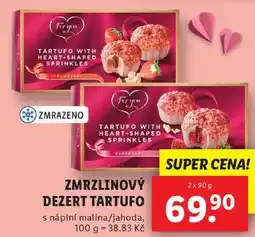 Lidl ZMRZLINOVÝ DEZERT TARTUFO, 2x 90 g nabídka