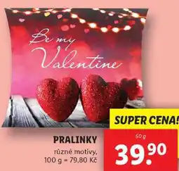 Lidl PRALINKY, 50 g nabídka