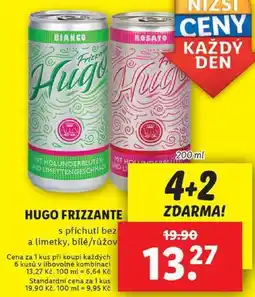 Lidl HUGO FRIZZANTE, 200 ml nabídka