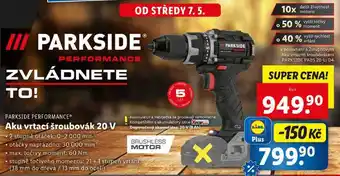 Lidl Aku vrtací šroubovák 20 V nabídka