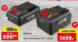 Lidl Smart akumulátor 20 V / 4/8 Ah nabídka