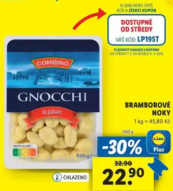Lidl BRAMBOROVÉ NOKY, 500 g nabídka