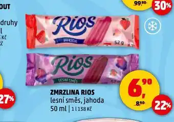 Penny Market Zmrzlina rios nabídka