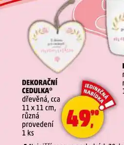 Penny Market Dekorační cedulka nabídka