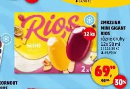 Penny Market Zmrzlina rios nabídka