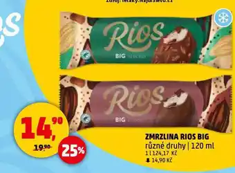 Penny Market Zmrzlina rios nabídka