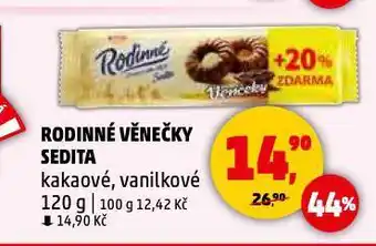 Penny Market Rodinné věnečky sedita nabídka
