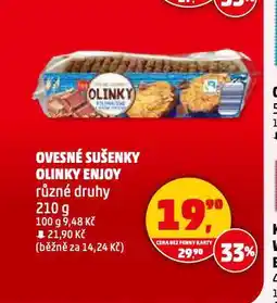 Penny Market Ovesné sušenky olinky nabídka