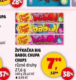 Penny Market Žvýkačka big babol chupa chups nabídka