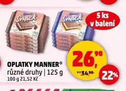 Penny Market Oplatky manner nabídka
