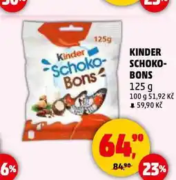 Penny Market Kinder schoko-bons nabídka