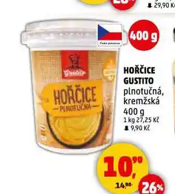 Penny Market Hořčice gustito nabídka