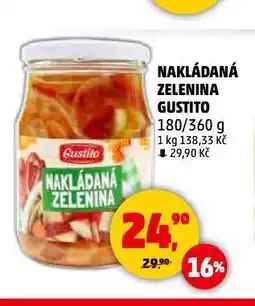 Penny Market Nakládaná zelenina nabídka