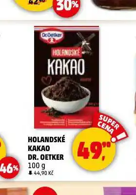 Penny Market Dr. oetker holandské kakao nabídka