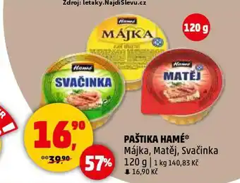 Penny Market Paštika hamé nabídka