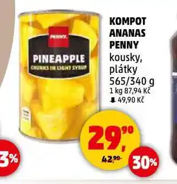 Penny Market Kompot ananas nabídka