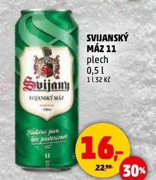 Penny Market Pivo svijanský máz nabídka