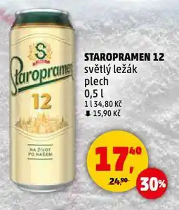 Penny Market Pivo staropramen nabídka