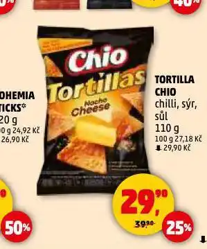 Penny Market Tortilla chio nabídka
