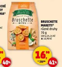 Penny Market Bruschette maretti nabídka