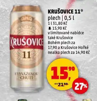 Penny Market Pivo krušovice nabídka